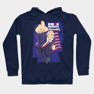 Biden Harris 2020 (comic style) Hoodie